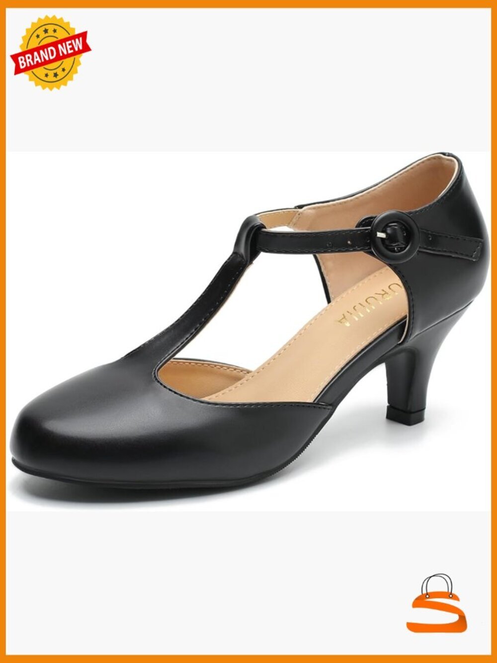 T Strap Mary Jane Kitten Heels Pumps Vintage Low Heel Dress Shoes Wedding Party
